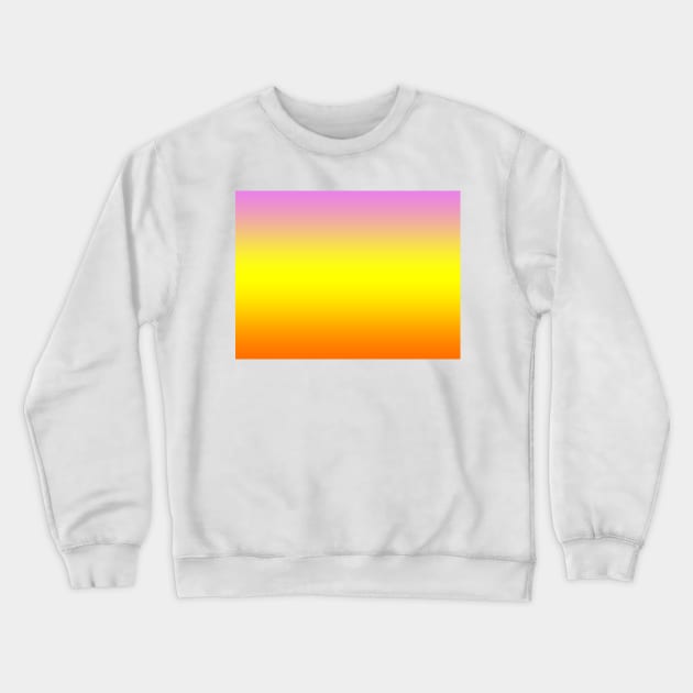 Summer pink yellow orange tropical Crewneck Sweatshirt by nloooo